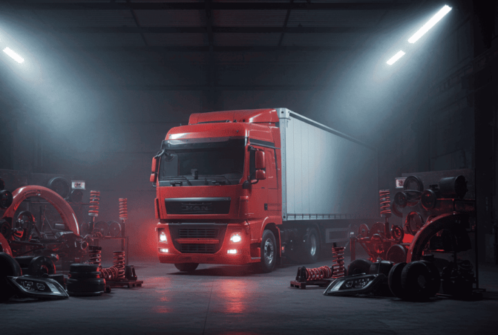 Tır ve Kamyon Bakımında Yedek Parçaların Önemi – Mercedes, MAN, Volvo, Scania, DAF ve Iveco için Güvenilir Çözümler