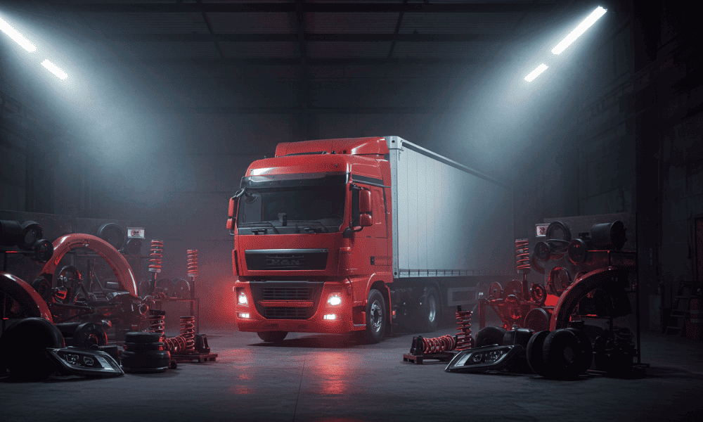 Tır ve kamyon bakımında yedek parçaların önemi – Mercedes, MAN, Volvo, Scania, DAF, Iveco için OEM uyumlu parçalar